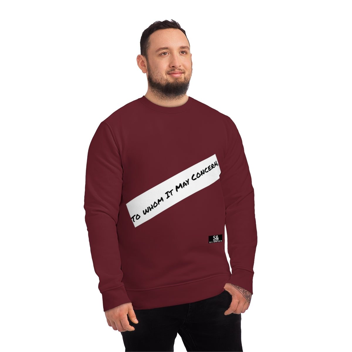 Signiature Salutations & Such Varsity Changer Sweatshirt