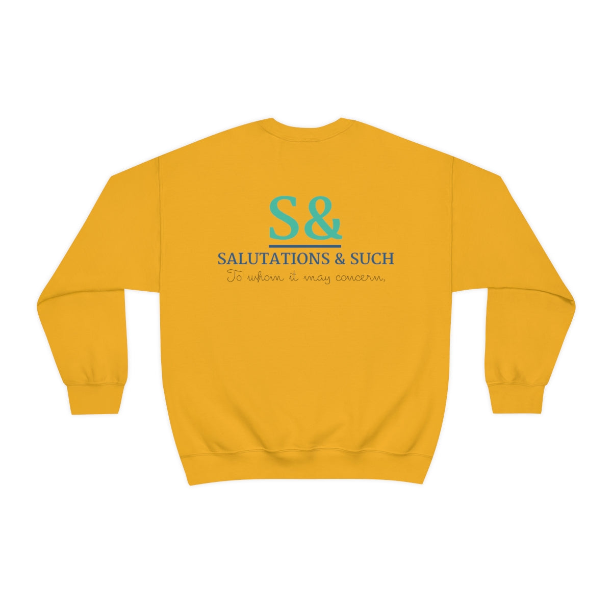 Salutations & Such Signiature Crew