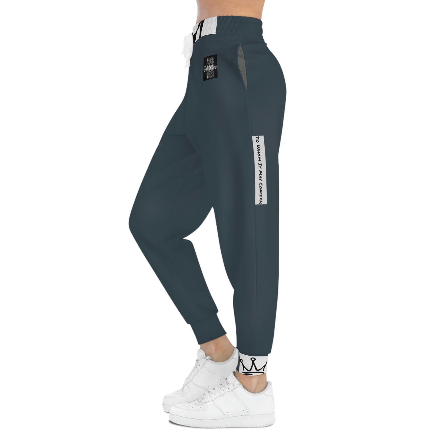 Salutations (Legacy) Athletic Joggers - Charcoal Blue