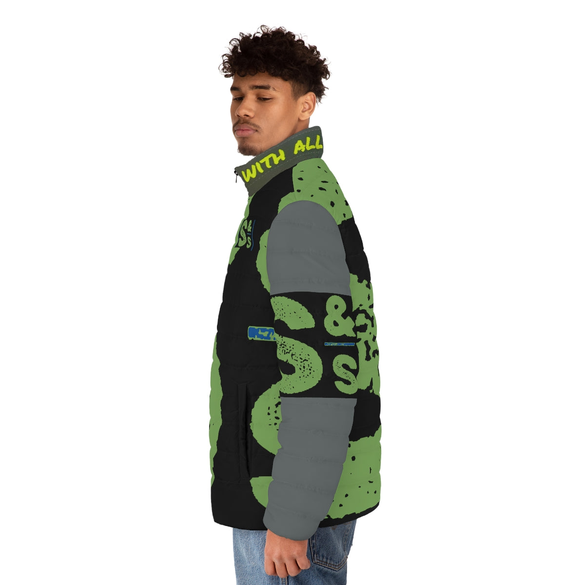 Salutations & Such Smoky Midnight Maurader Collection Puffer Jacket