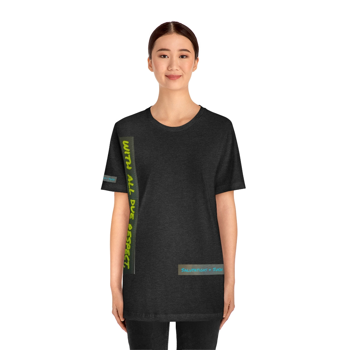 Salutations & Such With All Due Respect Jersey Sleeves