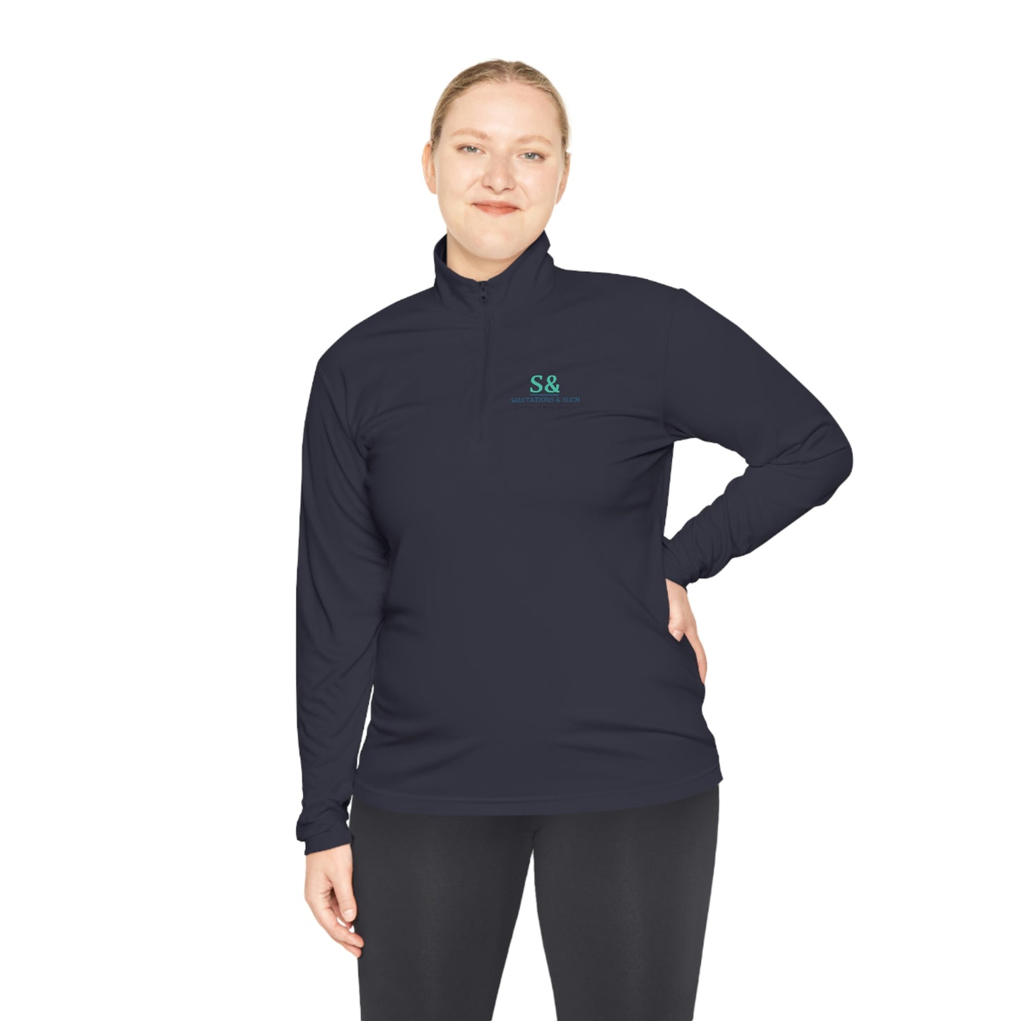 Salutations & Such Quarter-Zip Pullover