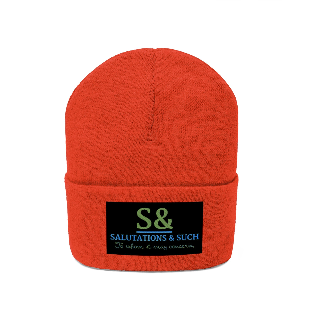 Salutations & Such Knit Beanie