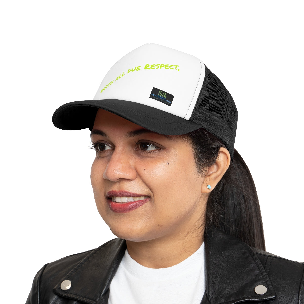 With All Due Respect, S & S Trucker Hat