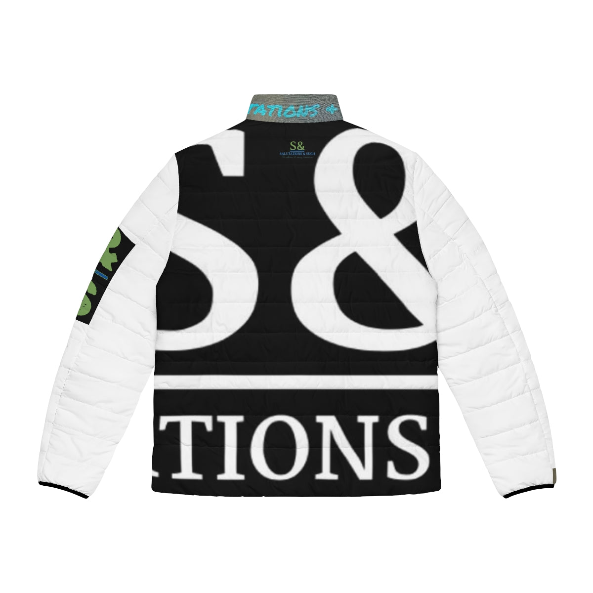 Salutations & Such "Cookies n Creme" Puffer Jacket