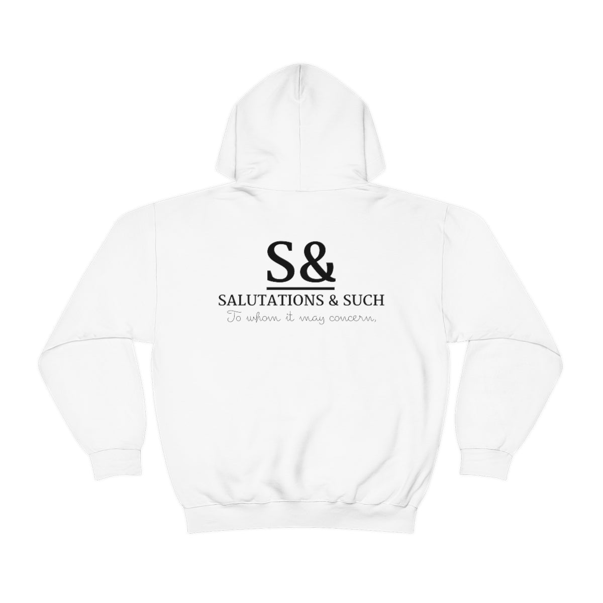 Salutations & Such For The Win Hoodie