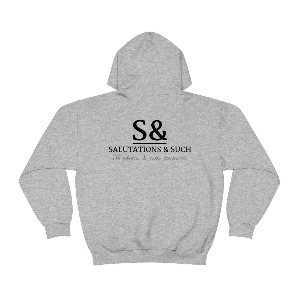 Salutations & Such For The Win Hoodie