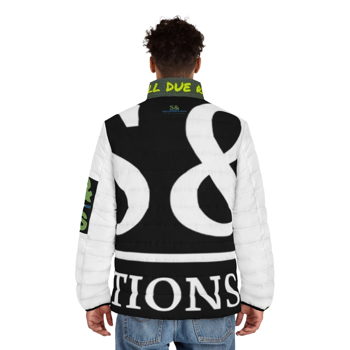 Salutations & Such "Cookies n Creme" Puffer Jacket WADR