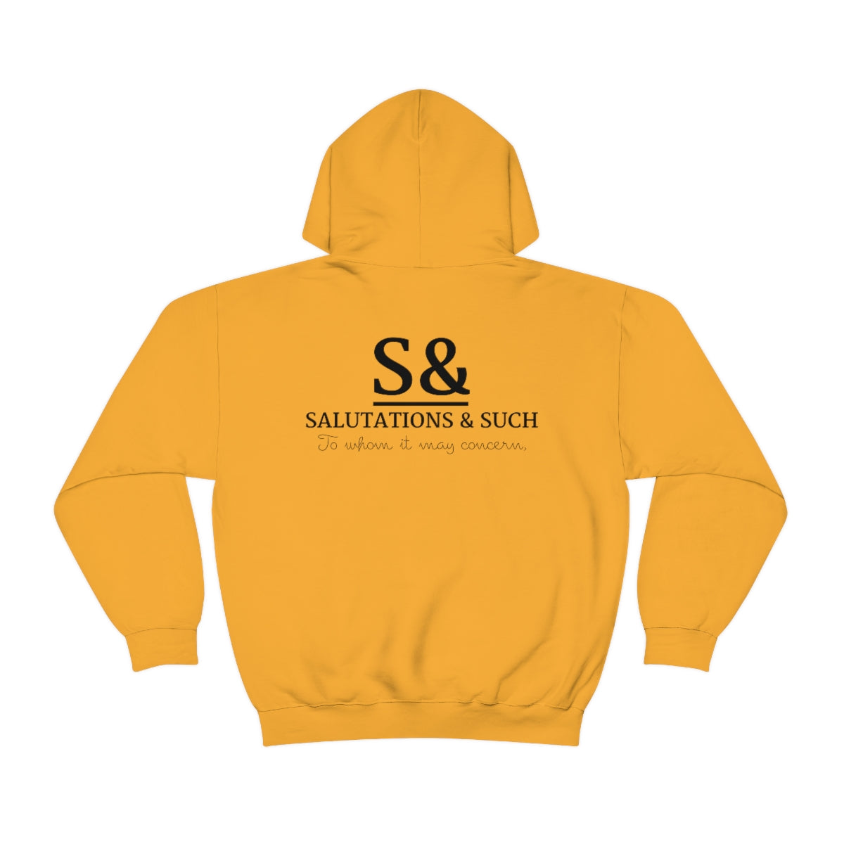 Salutations & Such For The Win Hoodie