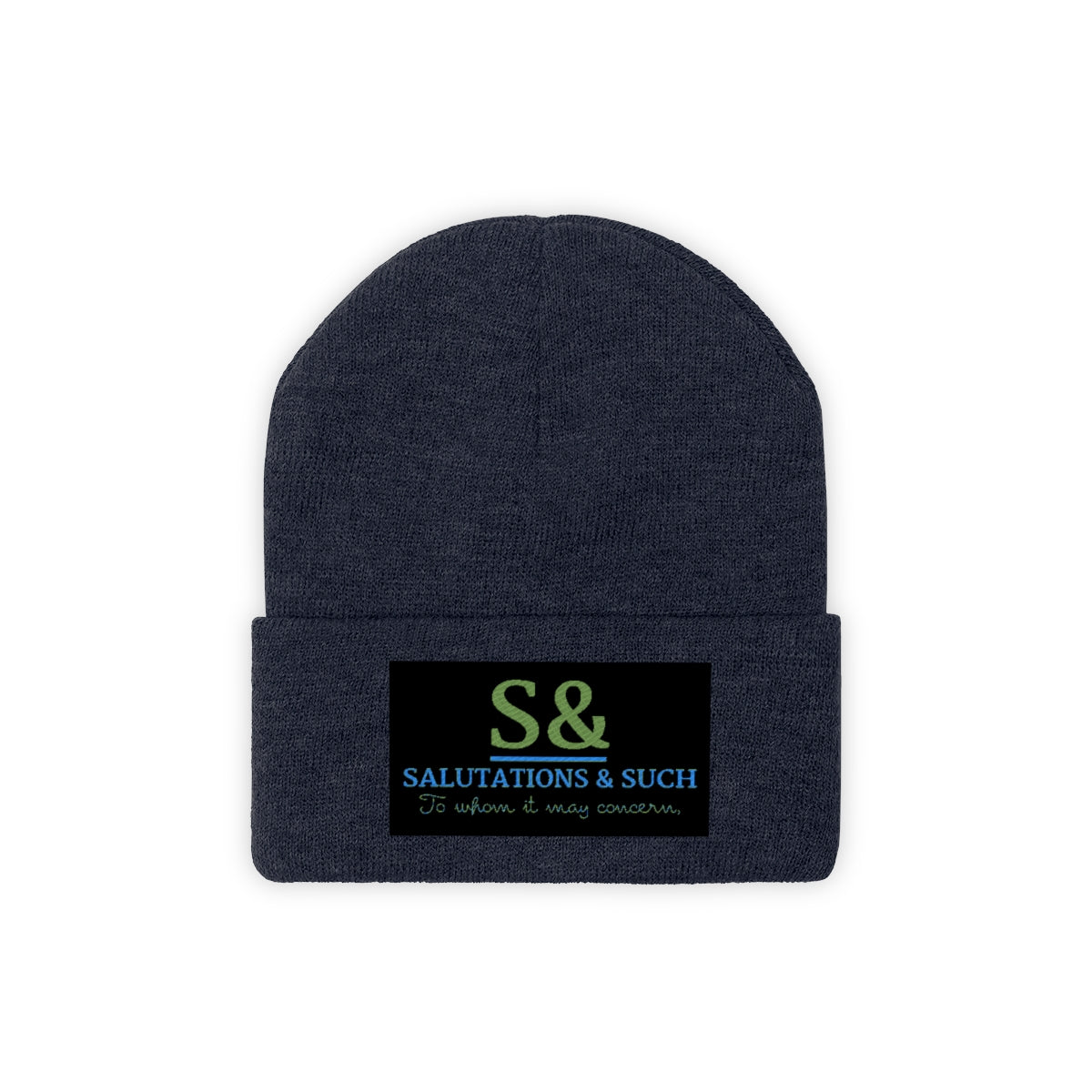 Salutations & Such Knit Beanie