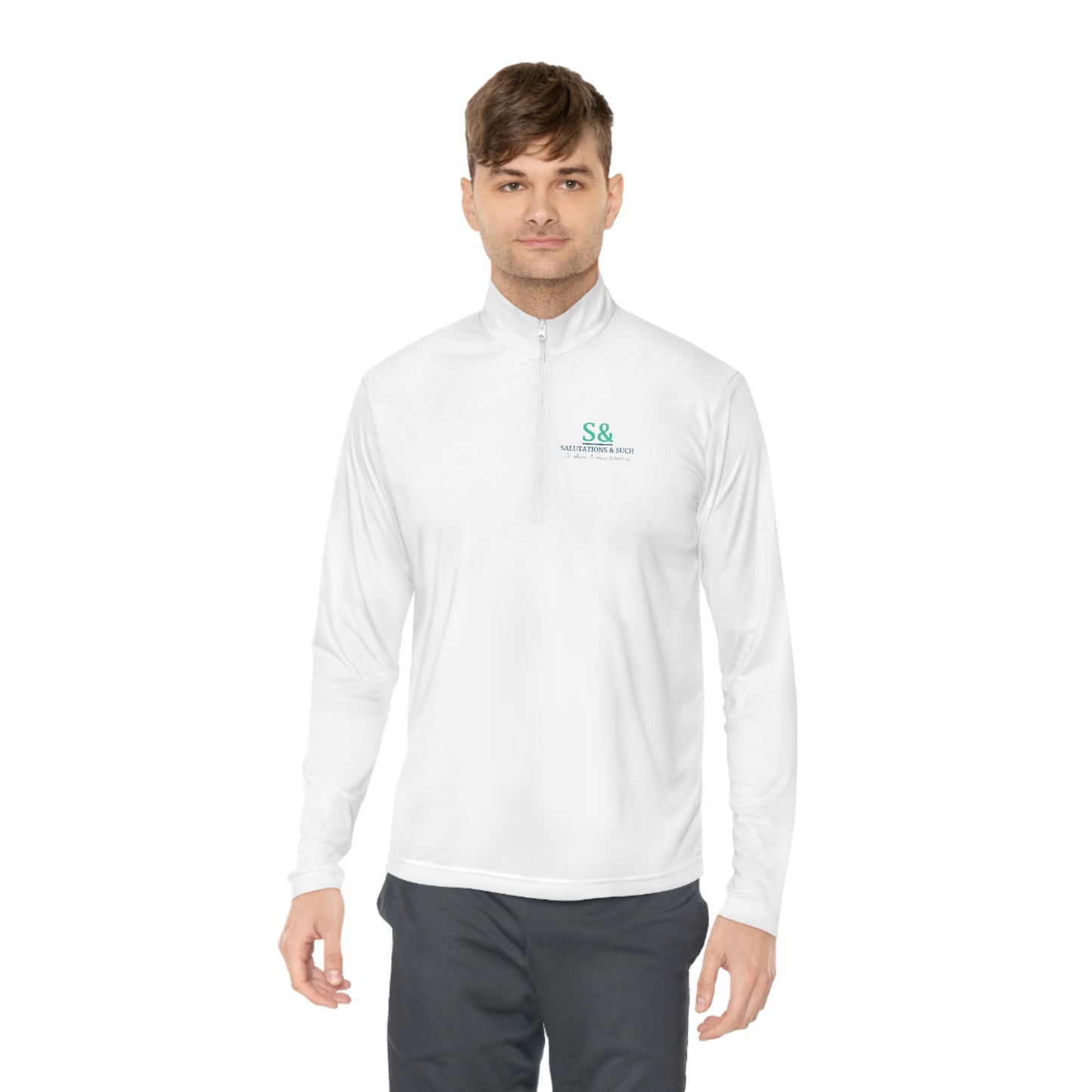 Salutations & Such Quarter-Zip Pullover