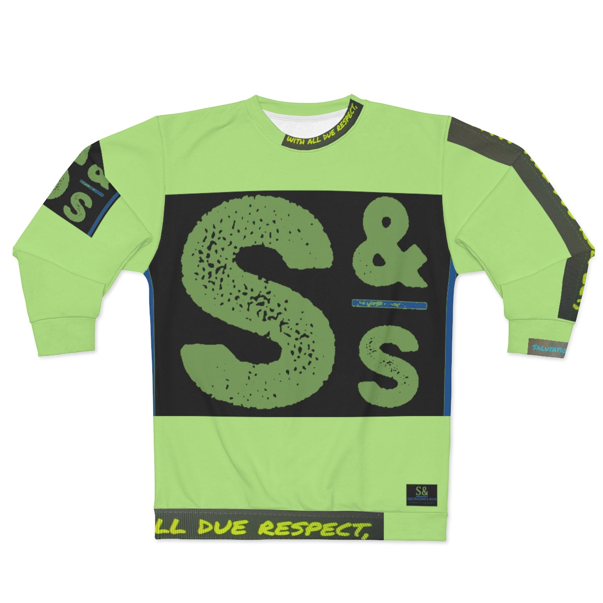 Salutations & Such Sweatshirt, Be Seen/LemonLime(W.A.D.R.)