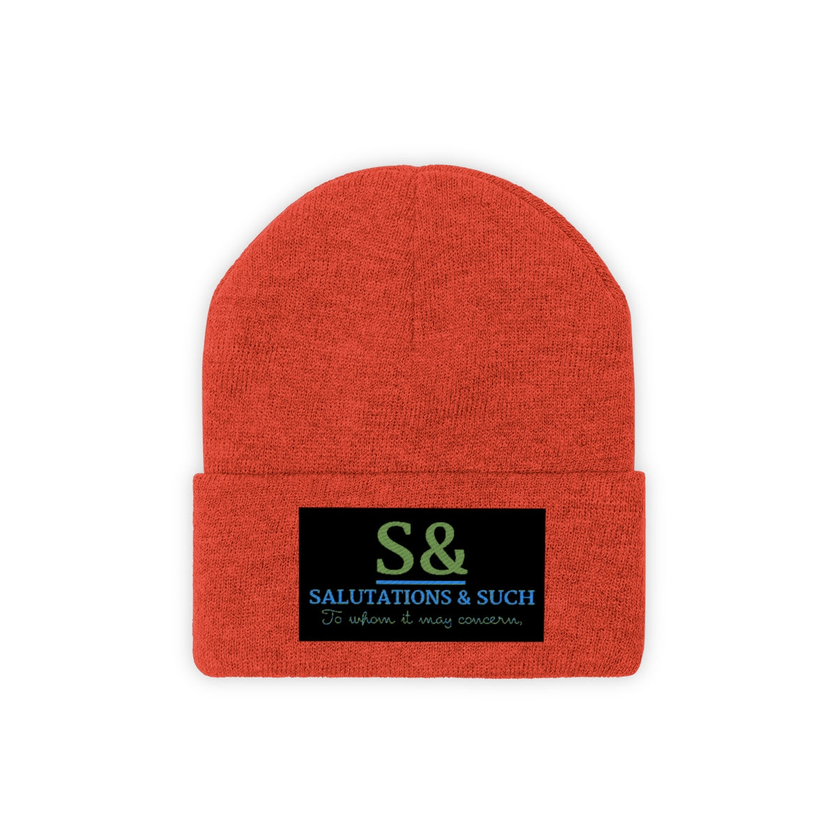 Salutations & Such Knit Beanie