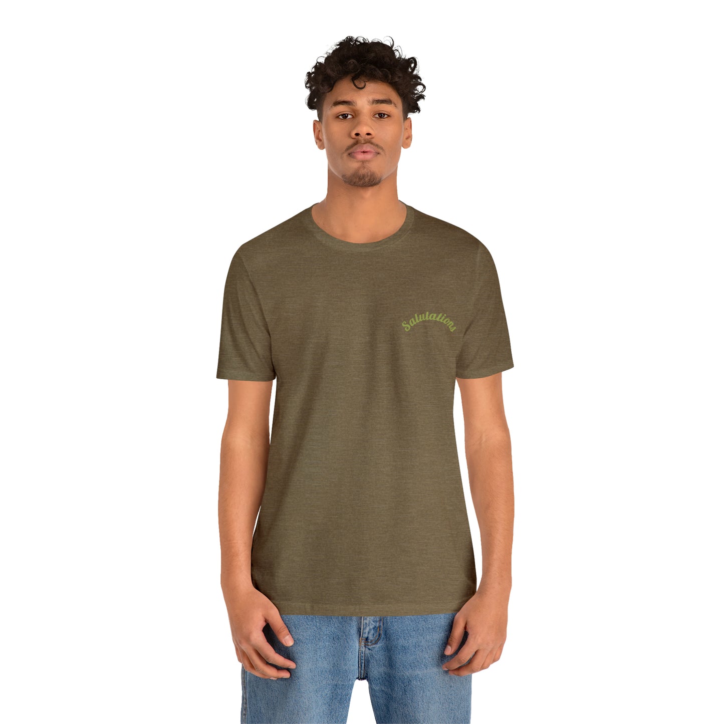 Salutations Flamingo Tee