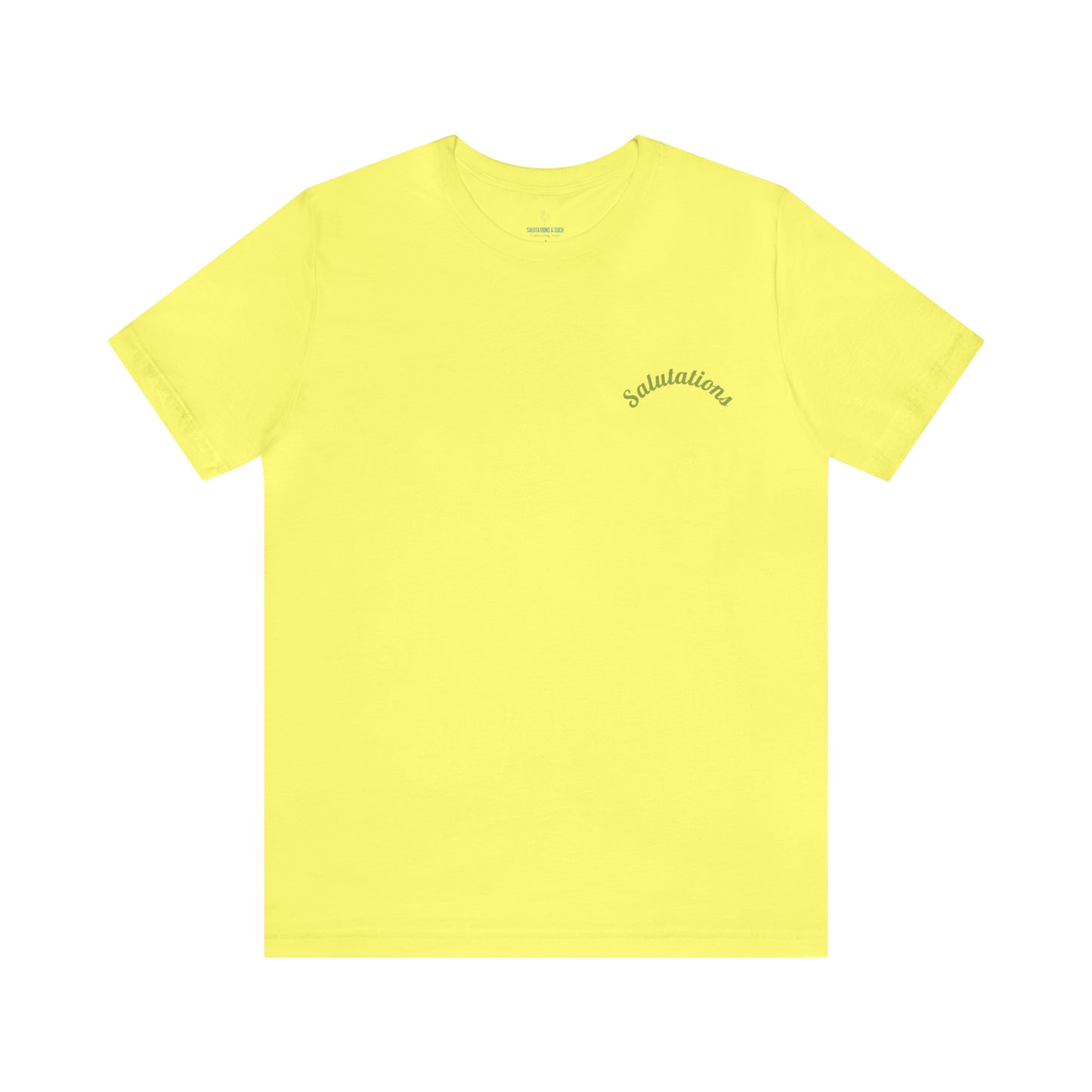 Salutations Flamingo Tee