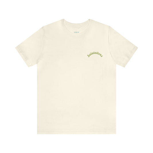Salutations Flamingo Tee