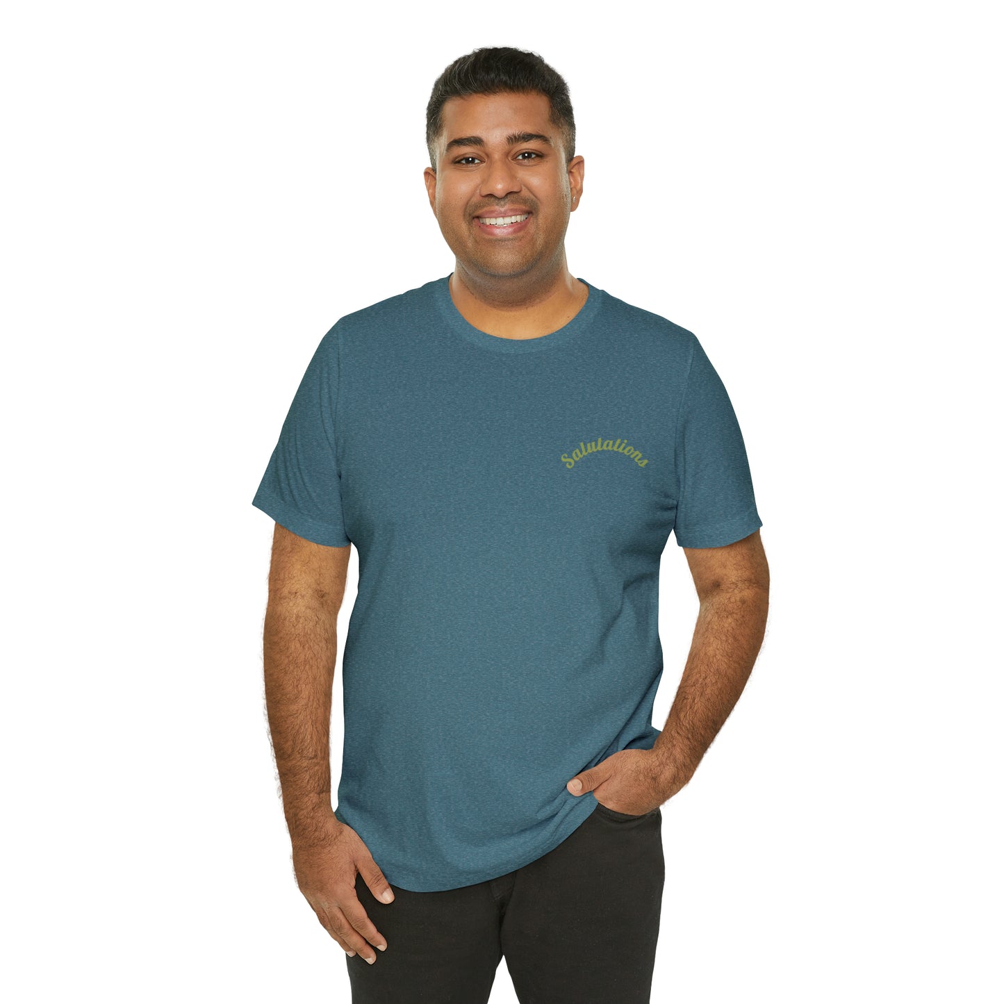 Salutations Flamingo Tee