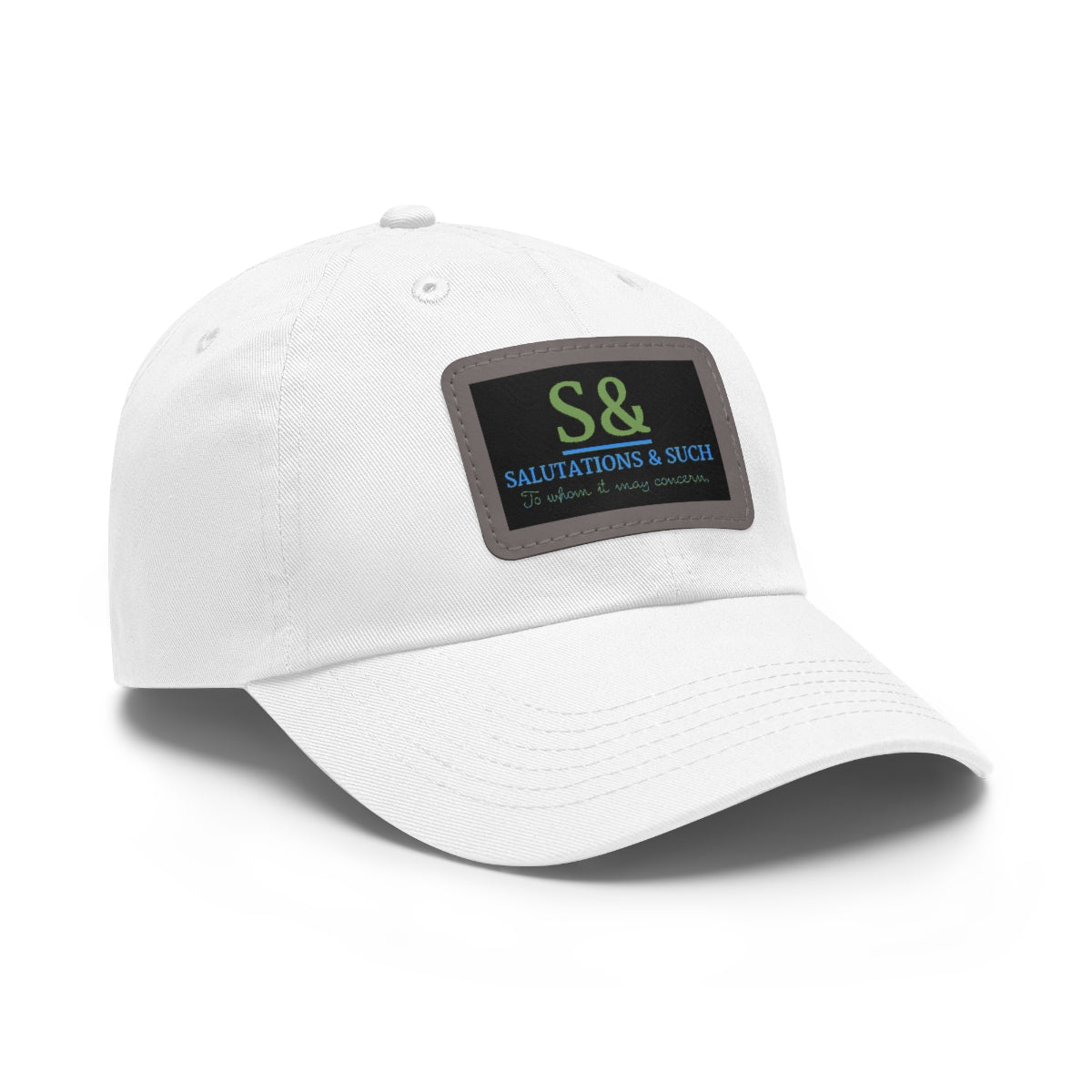 S&S Dad Hat with Leather Patch-Maurader Color way