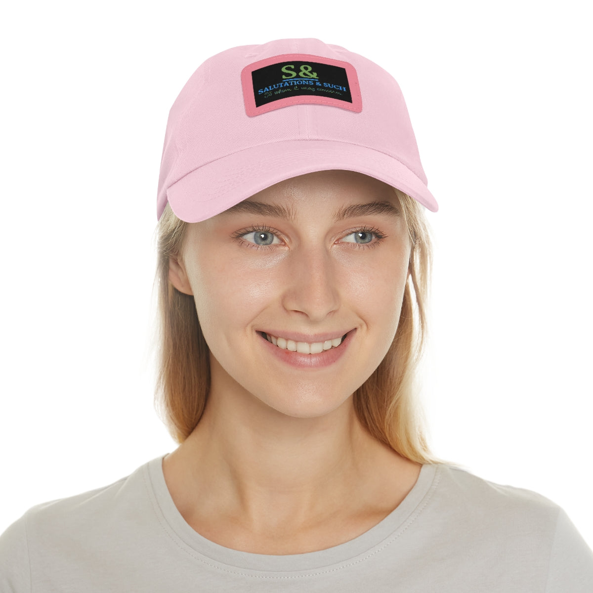 S&S Dad Hat with Leather Patch-Maurader Color way