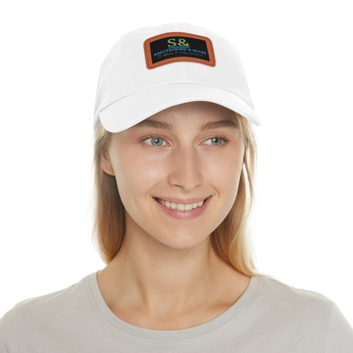 S&S Dad Hat with Leather Patch-Maurader Color way