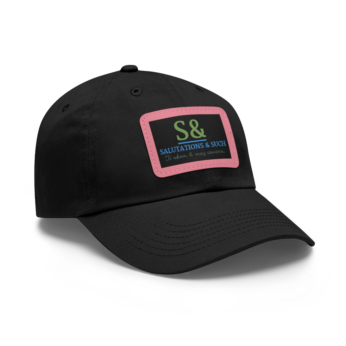 S&S Dad Hat with Leather Patch-Maurader Color way