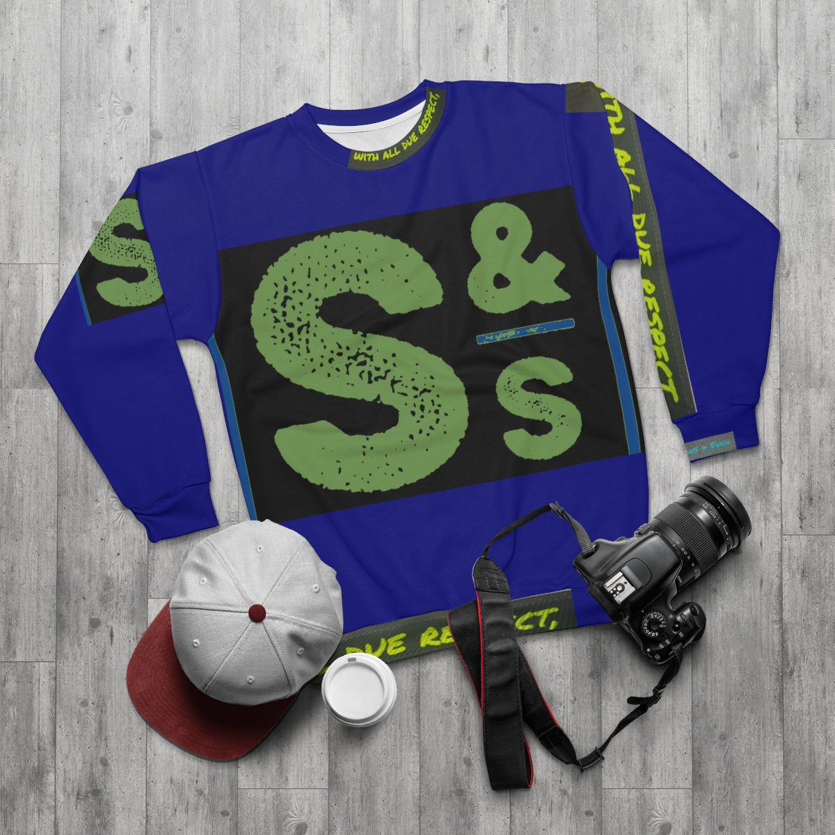 Salutations & Such Sweatshirt, Be Seen/Indigo(W.A.D.R.)