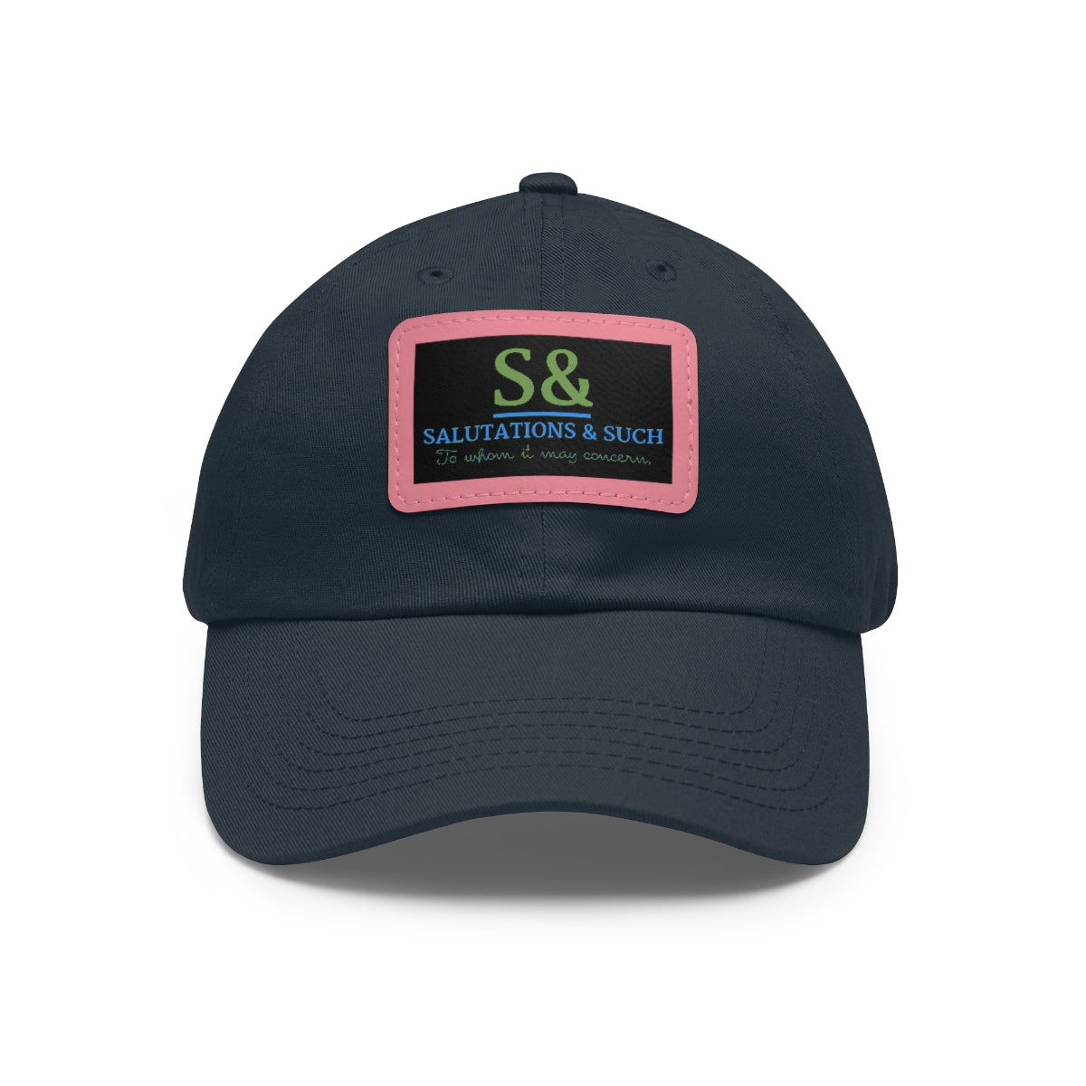 S&S Dad Hat with Leather Patch-Maurader Color way