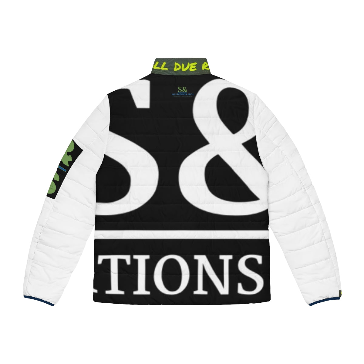 Salutations & Such "Cookies n Creme" Puffer Jacket WADR