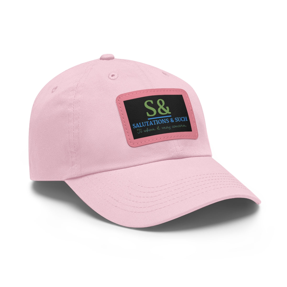 S&S Dad Hat with Leather Patch-Maurader Color way