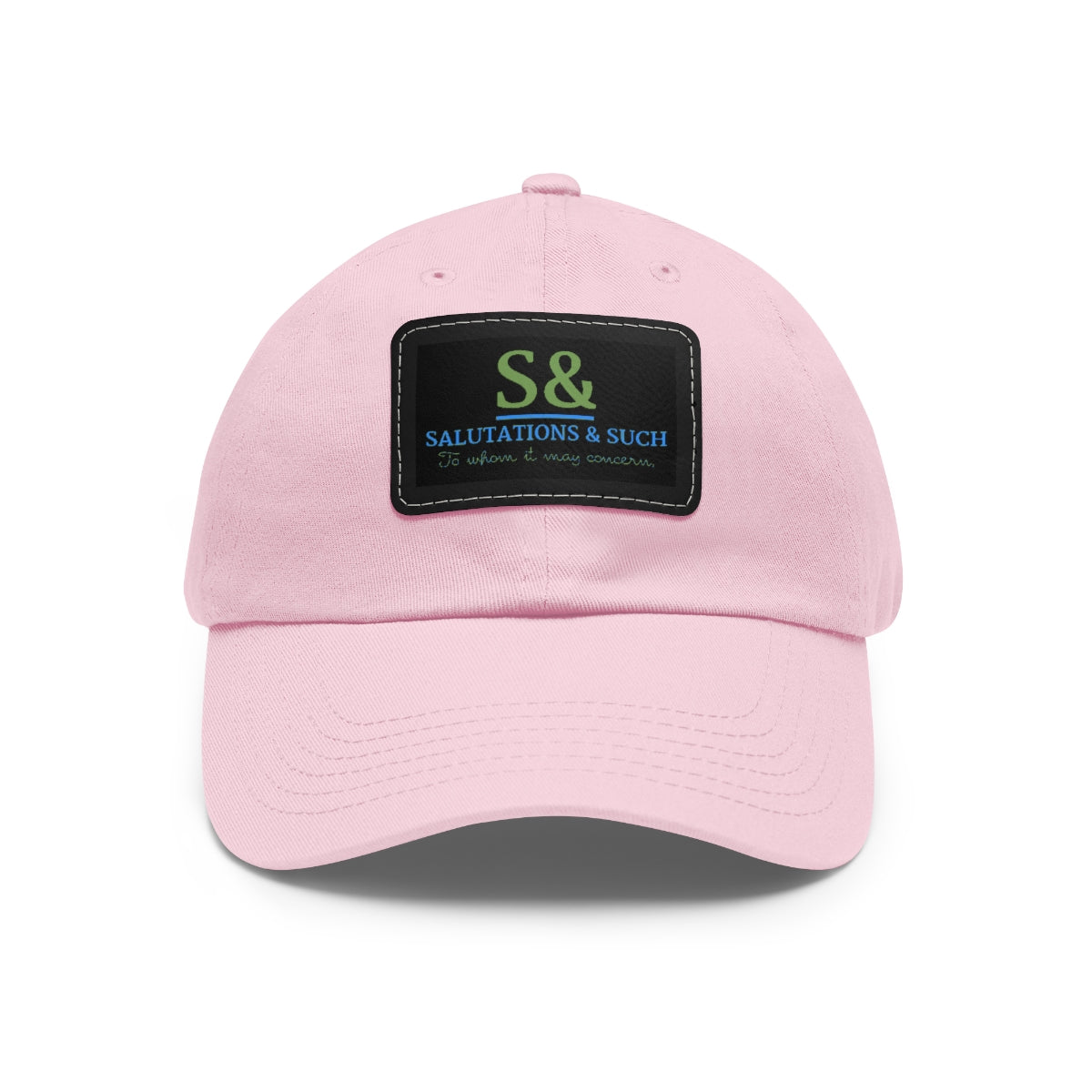 S&S Dad Hat with Leather Patch-Maurader Color way
