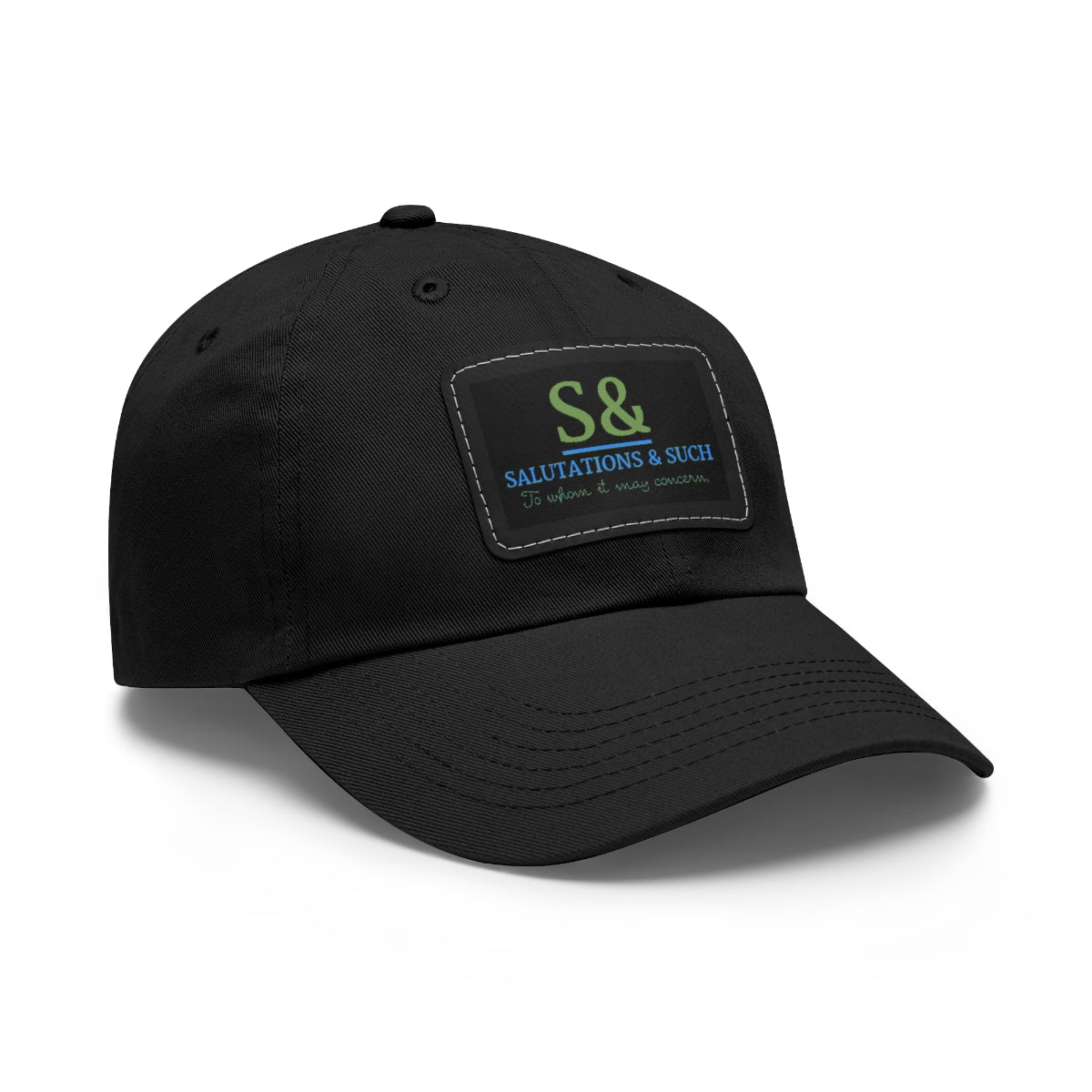 S&S Dad Hat with Leather Patch-Maurader Color way