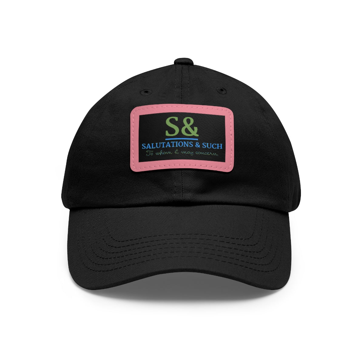 S&S Dad Hat with Leather Patch-Maurader Color way