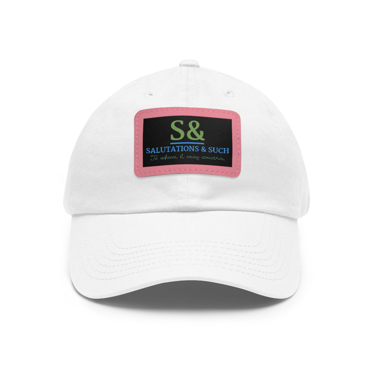 S&S Dad Hat with Leather Patch-Maurader Color way