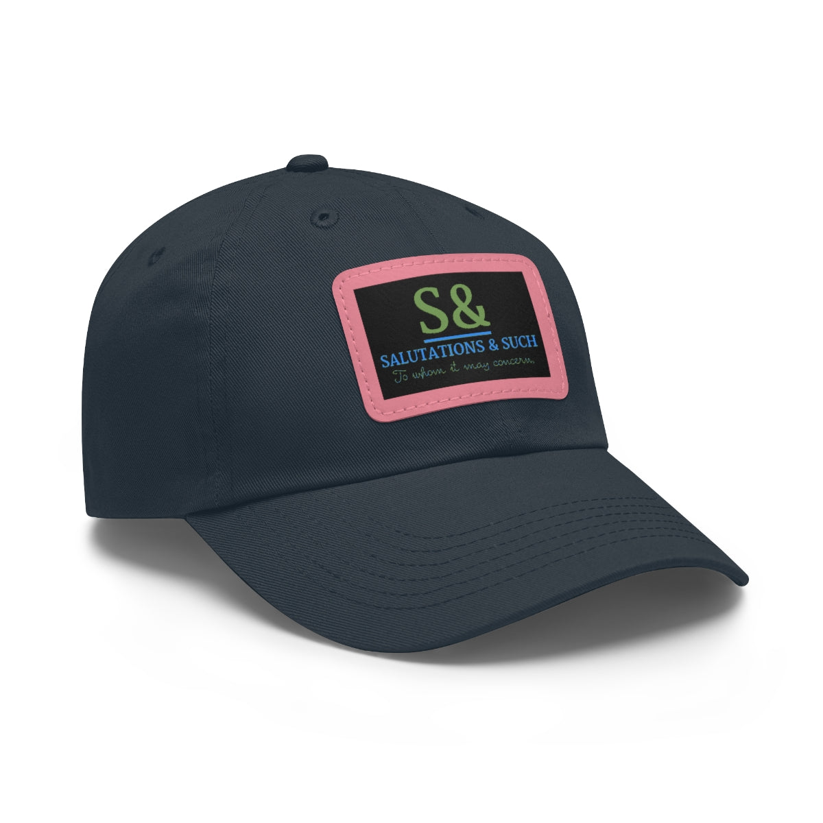 S&S Dad Hat with Leather Patch-Maurader Color way