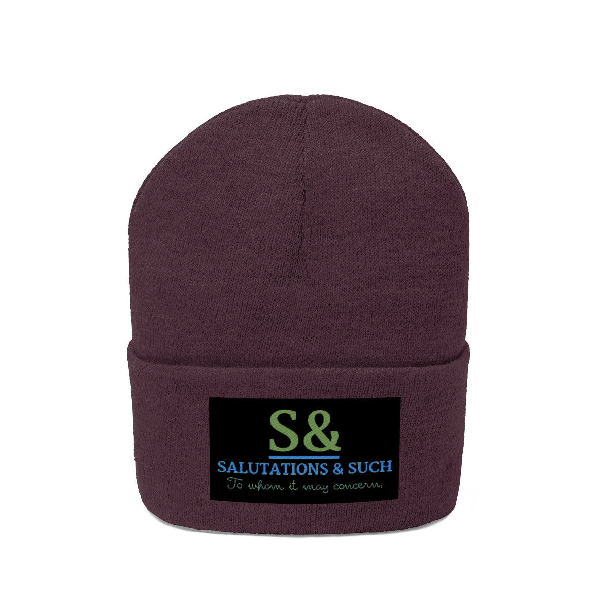 Salutations & Such Knit Beanie