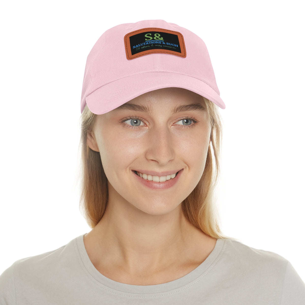 S&S Dad Hat with Leather Patch-Maurader Color way