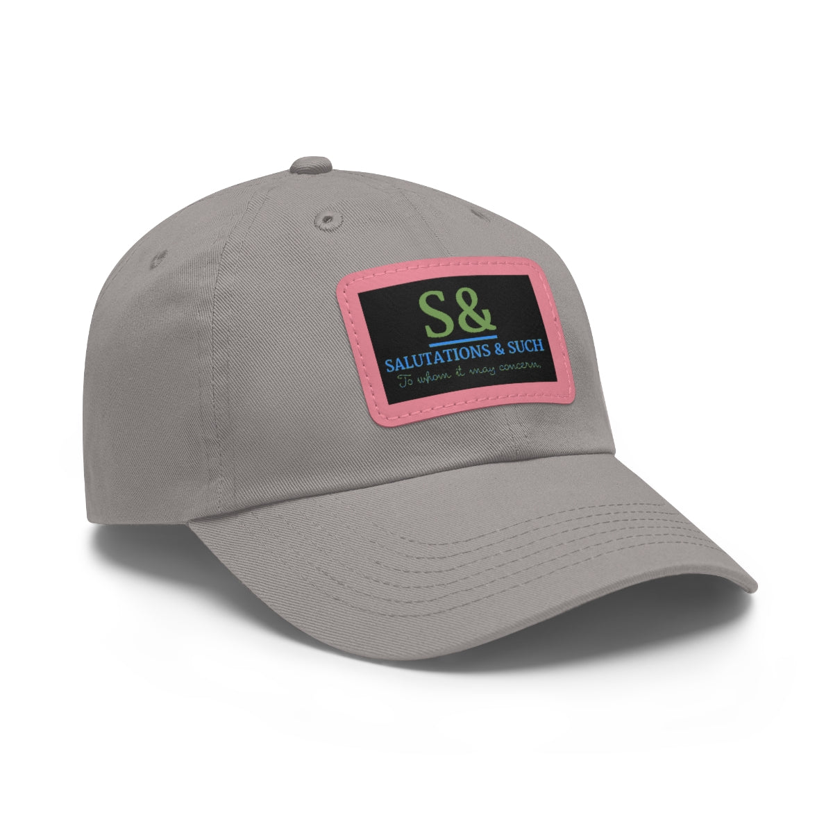 S&S Dad Hat with Leather Patch-Maurader Color way