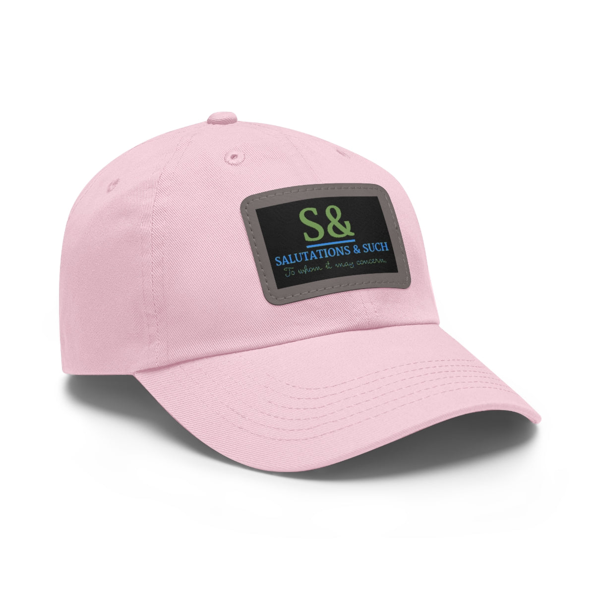 S&S Dad Hat with Leather Patch-Maurader Color way