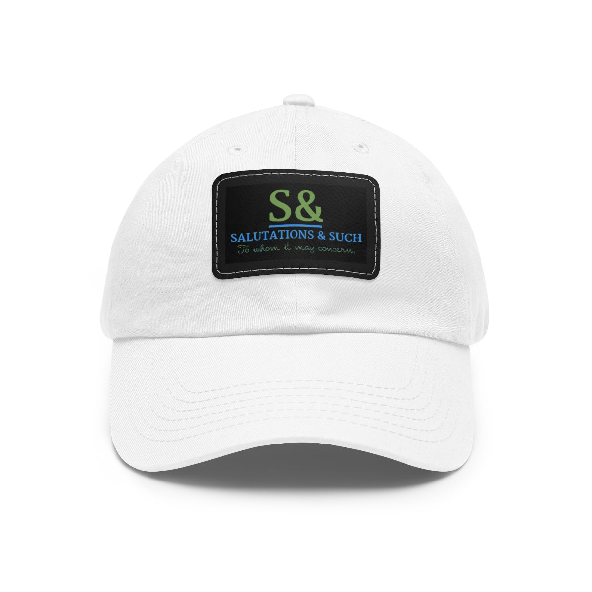 S&S Dad Hat with Leather Patch-Maurader Color way