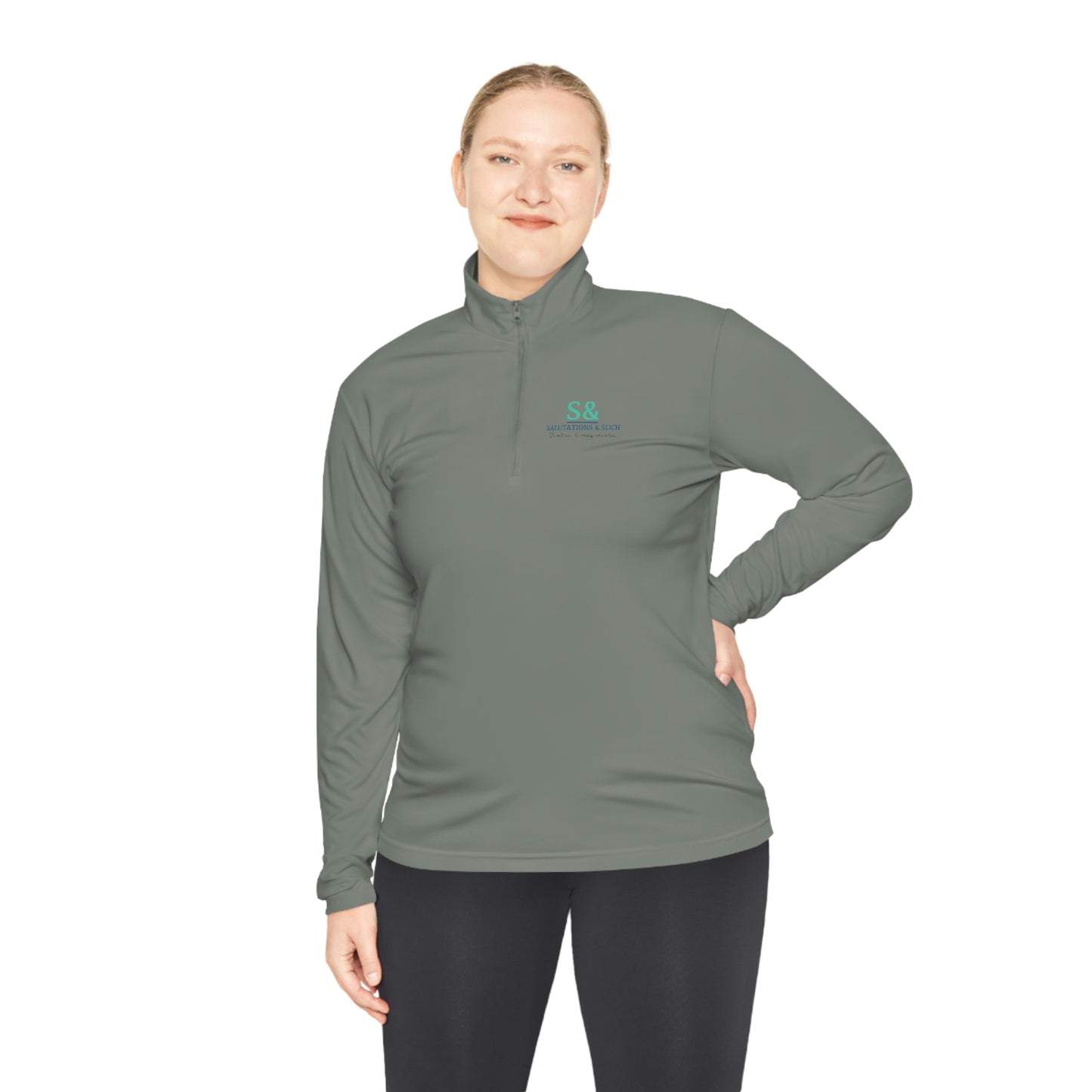 Salutations & Such Quarter-Zip Pullover