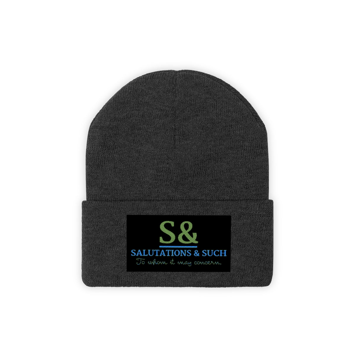 Salutations & Such Knit Beanie