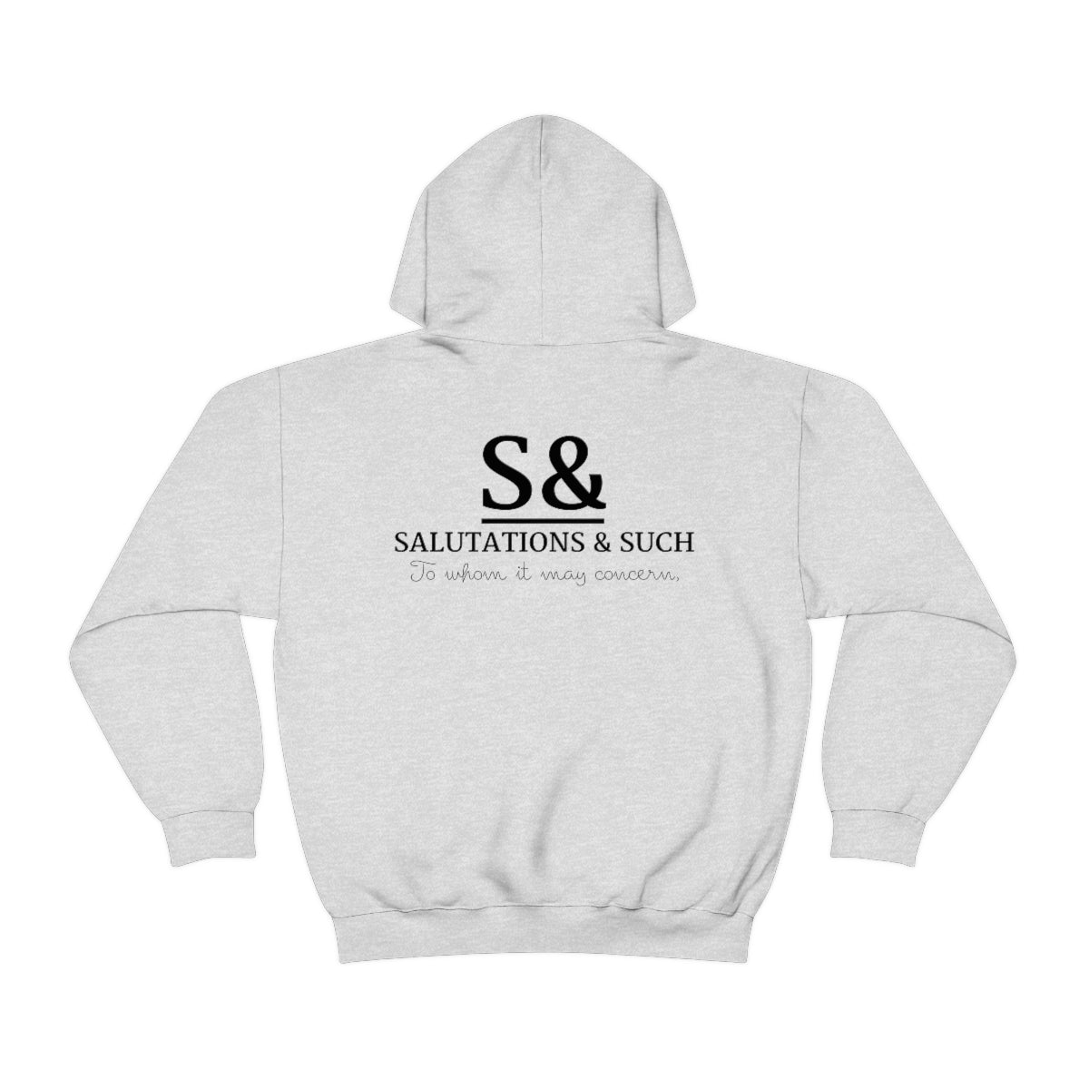 Salutations & Such For The Win Hoodie