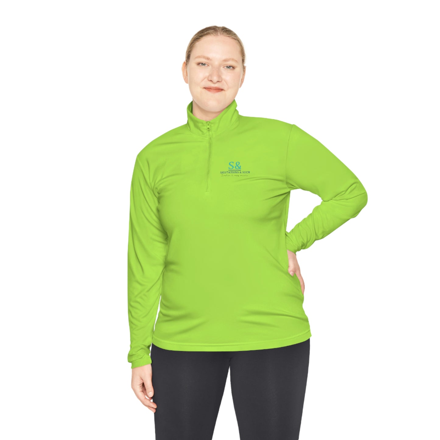 Salutations & Such Quarter-Zip Pullover