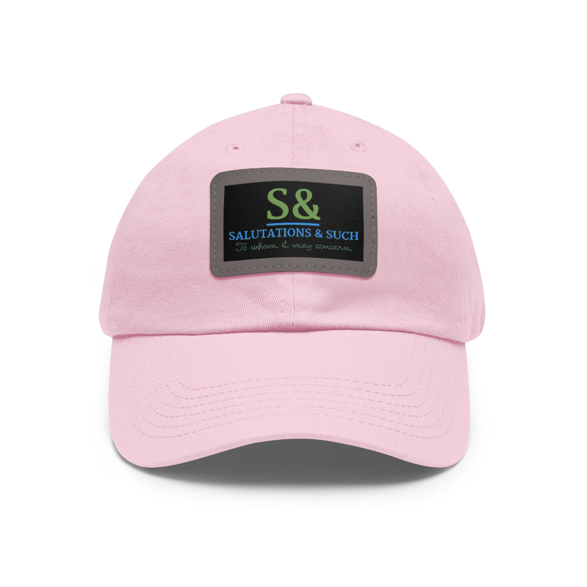 S&S Dad Hat with Leather Patch-Maurader Color way