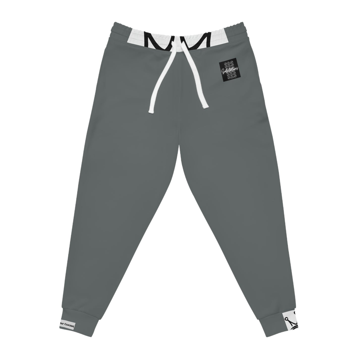 Salutations (Legacy)  Athletic Joggers - Steel