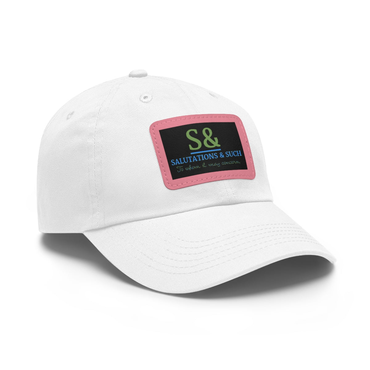 S&S Dad Hat with Leather Patch-Maurader Color way