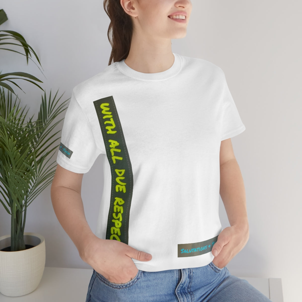 Salutations & Such With All Due Respect Jersey Sleeves