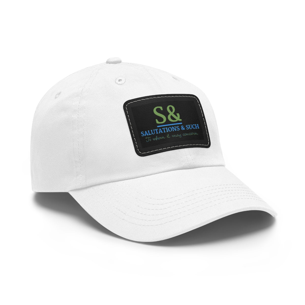 S&S Dad Hat with Leather Patch-Maurader Color way