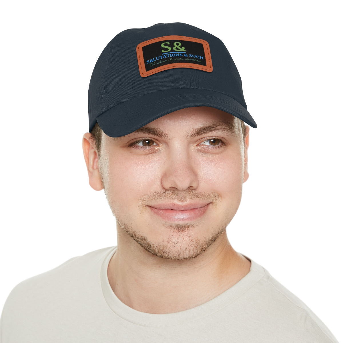 S&S Dad Hat with Leather Patch-Maurader Color way