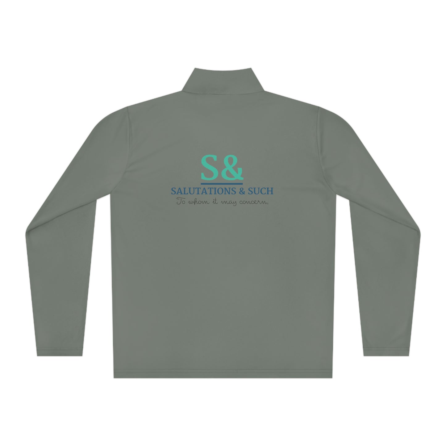 Salutations & Such Quarter-Zip Pullover